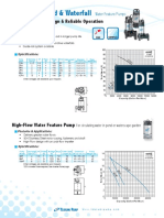 Pumps For Pond & Waterfall: Energy-Efficient Design & Reliable Operation