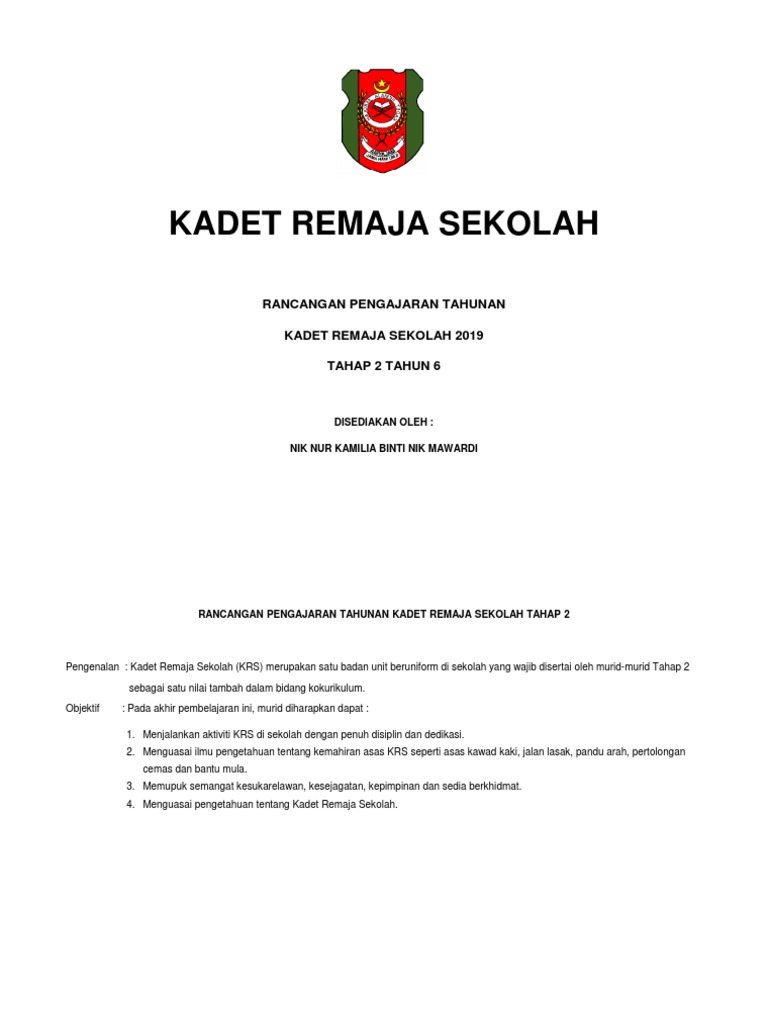 Rancangan Tahunan Koko Pdf