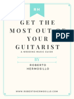 Get the Most from Your Wedding Guitarist