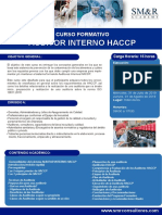 Curso Auditor Interno Haccp - Julio 2019