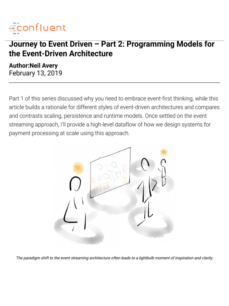 Event Driven Programing 2 | PDF | Scalability | Databases