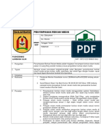 Penyimpanan Rekam Medis: No. Dokumen: No. Revisi: Tanggal Terbit: Halaman: 1 / 1