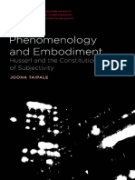 Phenomenology and Embodiment. Joona Taipale