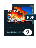 Boot Your Vocabulary Cambridge IELTS 9 - Workbook