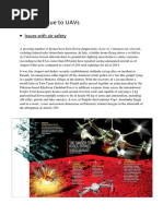 Problems Due to UAVs