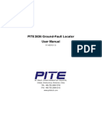 PITE 3836 Ground-Fault Locator User Manual