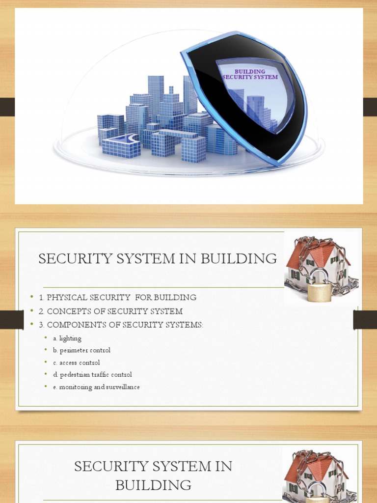 TOPIC 5 Building Security System | PDF | Access Control | Physical Security