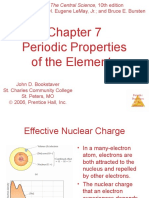Chapter 7 Periodic Properties of Elements