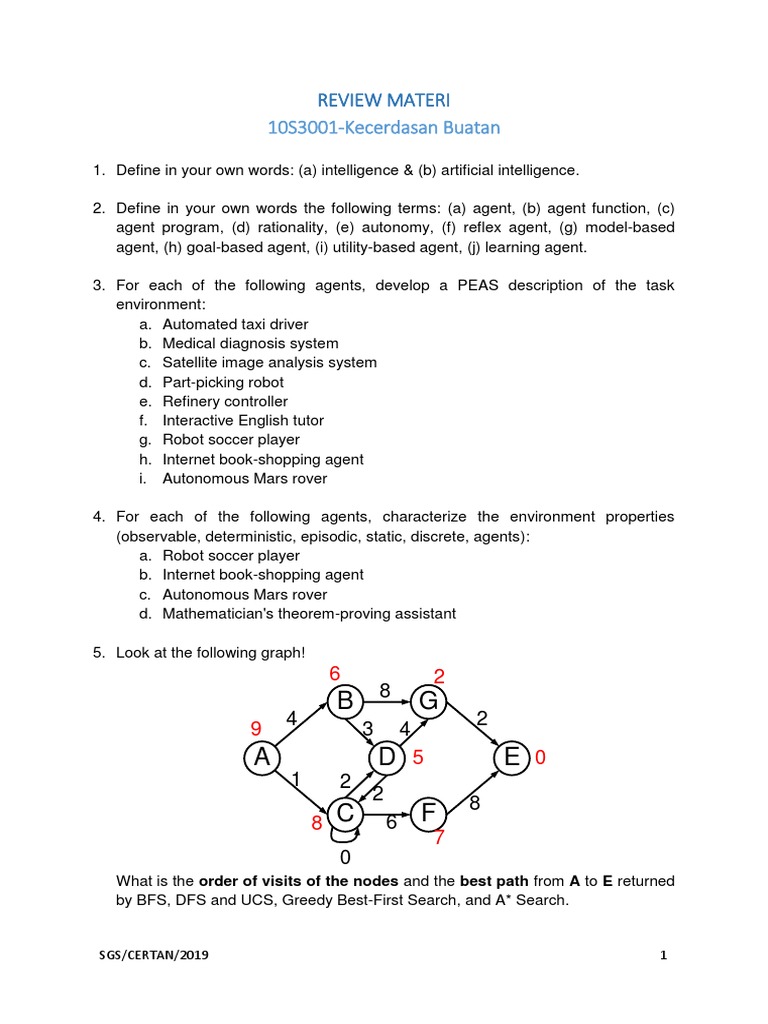 Review Materi Sebelum UTS | PDF | Mathematics Of Computing ...