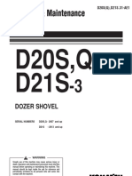 Operation & Maintenance Manual: D20S, Q D21S