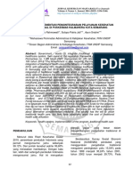 Analisis Implementasi Pengintegrasian Pelayanan Kesehatan Tradisional Di Puskesmas Halmahera Kota Semarang