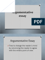 Persuasive Argumentative Essay Topics
