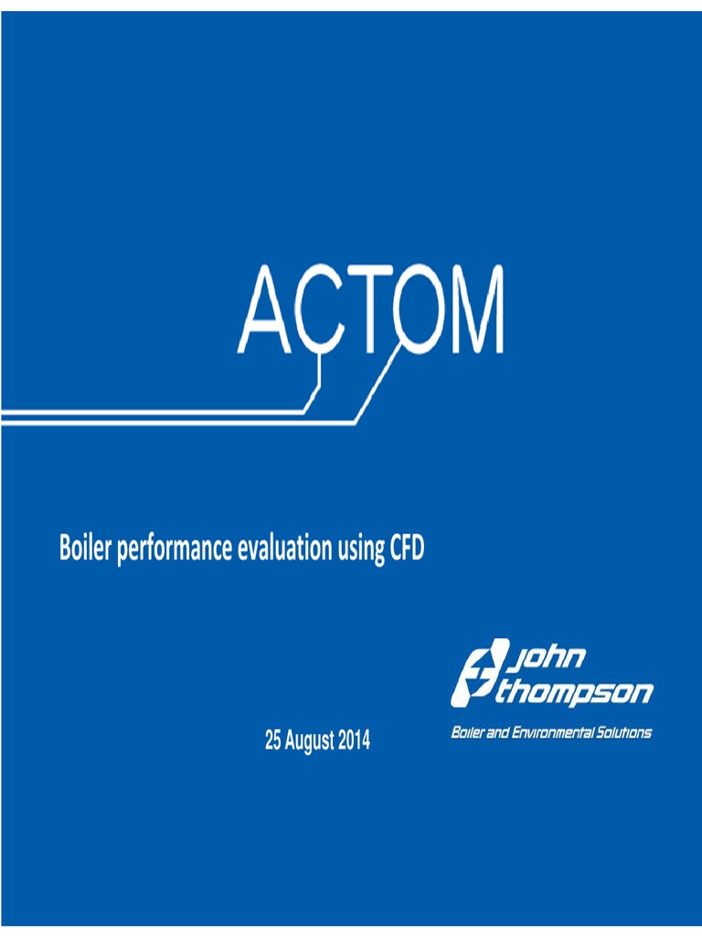 CFD for Boiler Performance Evaluation | PDF | Computational Fluid ...