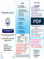 Flyer Chem Dept Workshop