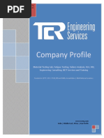 TCR Engineering Services Profile 2012 PDF