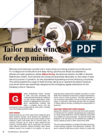 Deep Mining Winches Tailor-Made for Safety