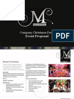 Christmas Party Proposal PDF