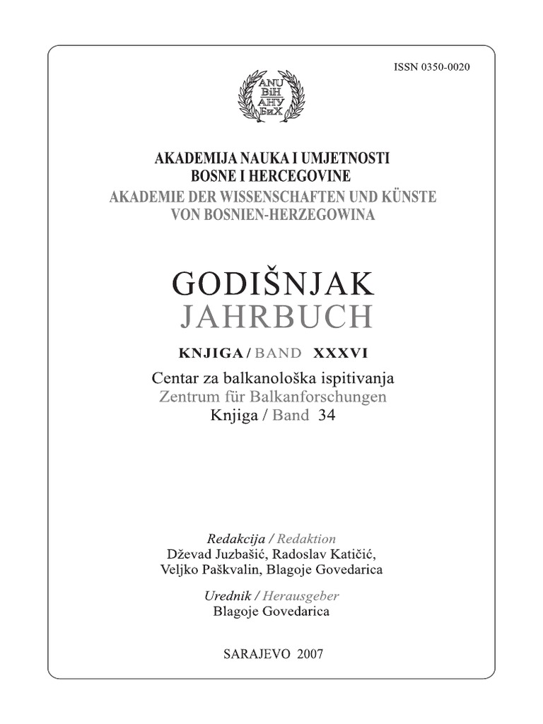 Godisnjak 36 PDF PDF