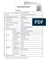 Daftar Riwayat Hidup Kosong