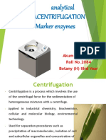 Ultracentrifugation & Marker Enzymes Analysis