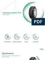 Hankook Optimo Tire - AutopartsZ