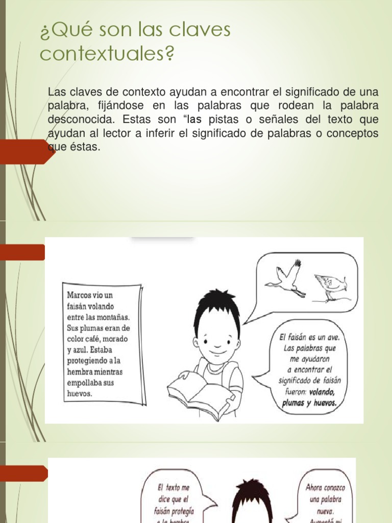 Qué Son Las Claves Contextuales PDF