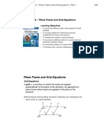 Plane Frame and Grid Equations