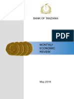 Tanzania Monthly Economic Review (MER) - May 2018