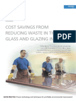 Cost Savings From Reducing Waste in The Glass and Glazing Industry