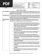 OBE Syllabus 2GED SS02 The Life Work For Rizal