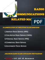 Radio Communication Related Materials