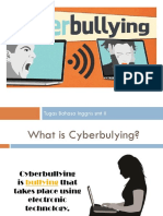 BAHASA INGGRIS - Cyber Bullying