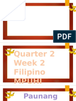 Quarter 2 Week 2 Filipino by Mpuhippt