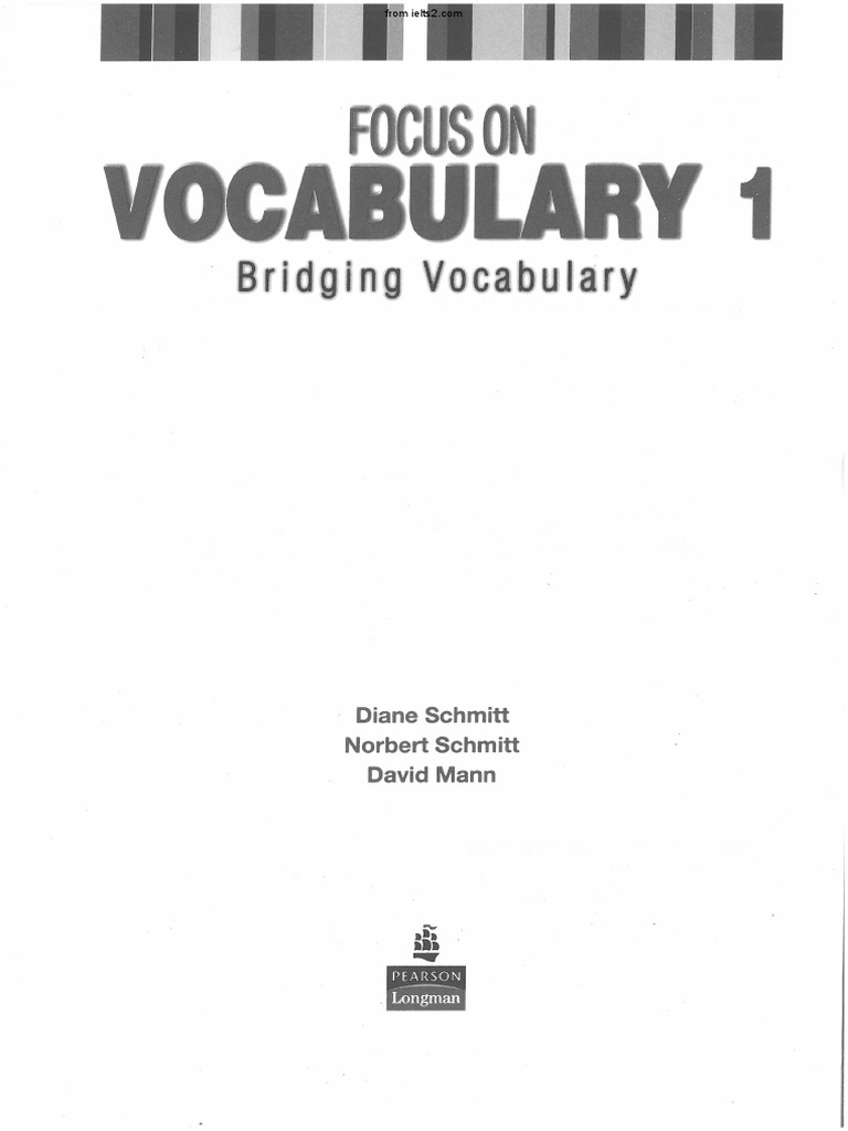 Focus On Vocabulary 1 From Pdf Pdf