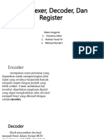 Multiplexer, Decoder, Dan Register (Original)