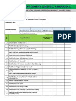 Inspection Checklist Format Construction