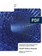 AISEP Policy Manual: Australasian Information Security Evaluation Program (AISEP)