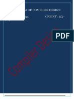 Principles of Compiler Design PDF