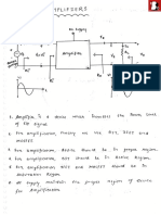 Amplifier Notes