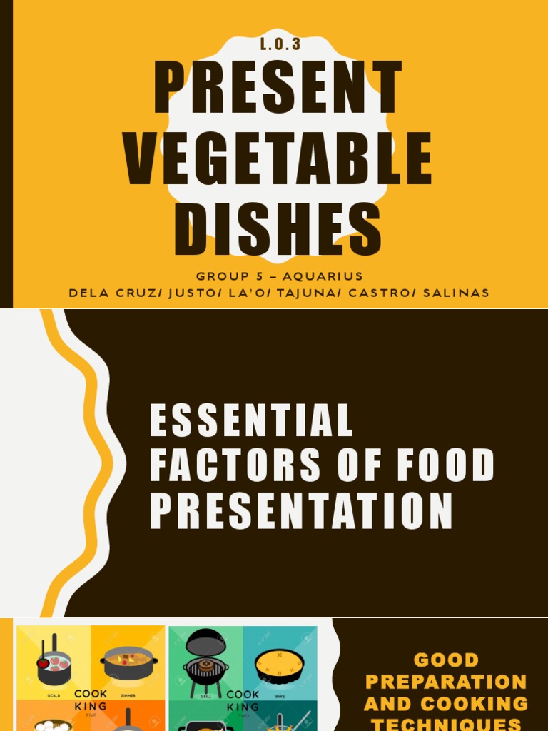 Creative Vegetable Dish Presentation | PDF | Vegetables | Foods