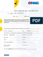 Talon Instalare Aer Conditionat PDF