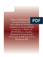 PRÁCTICA MICROFINANCIERA PÚBLICA DEL BANCO DE DESARROLLO DE LA MUJER 2001-2006 EN EL MARCO DE LA ADMINISTRACIÓN PÚBLICA 