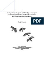 Collocations As A Language Resource A Functional and Cognitive