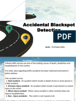 Accidental Blackspot Detection: Guide - Prof - Sujata Kolhe