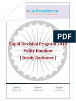Polity Ready Reckoner 2019 PDF