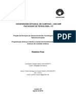 Programação de Braço Robótico Utilizando PIC18F4550