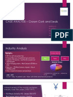 Case Analysis - Crown Cork and Seal Inc