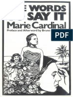 Marie Cardinal - The Words To Say It - Van Vactor - Goodheart (1984)