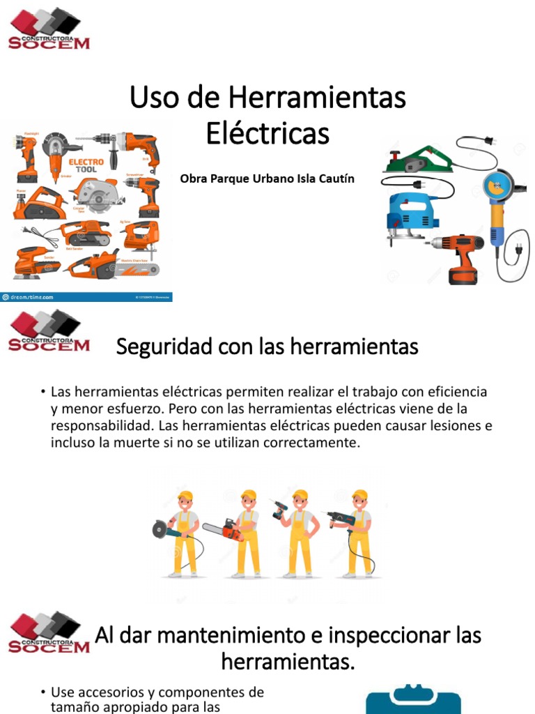Seguridad en el Uso de Herramientas Eléctricas | PDF | Naturaleza