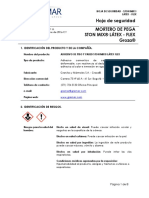 Hoja Seguridad - Ston Mix Latex Flex - Msds 112016 v2 PDF